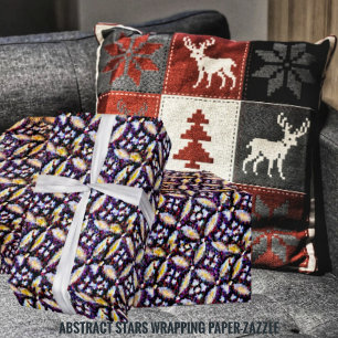 Papel De Regalo Estrellas abstractas