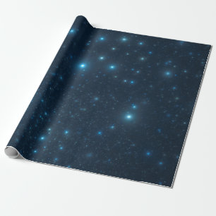 Papel De Regalo Estrellas azules
