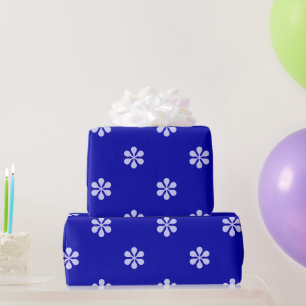 Papel De Regalo Estrellas azules simple mínimo