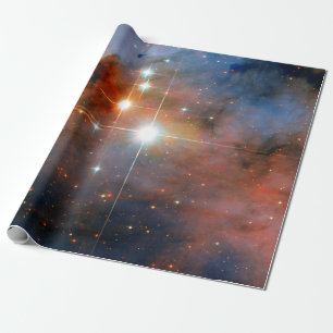 Papel De Regalo Estrellas binarias WR 25 & Tr16-244 - Foto espacia