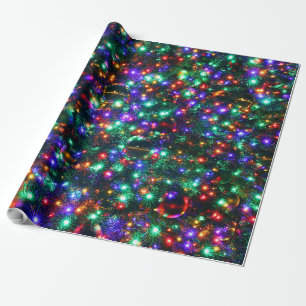 Papel De Regalo Estrellas de esparkling para navidades