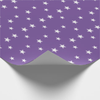Papel De Regalo Estrellas de Navidades Lilac Stray