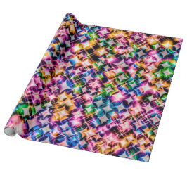 Papel De Regalo Estrellas divertidas, coloridas