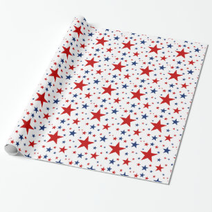 Papel De Regalo Estrellas patrióticas