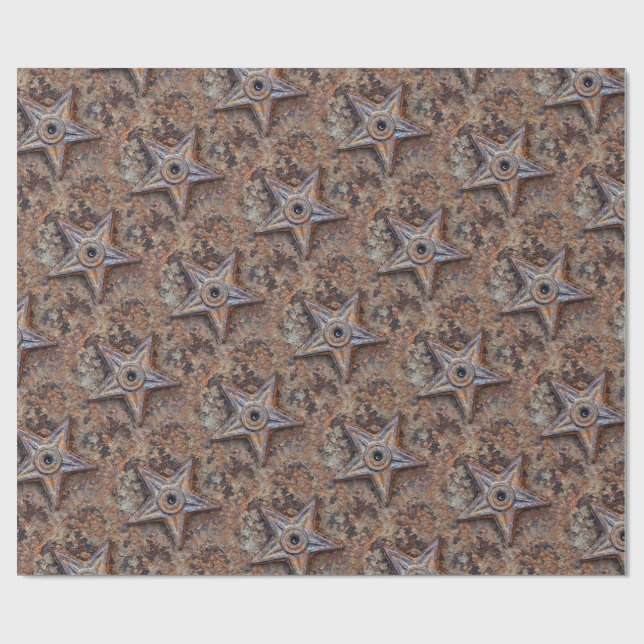 Papel De Regalo Estrellas rusas (Superficie plana)