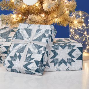 Papel De Regalo Estrellas tradicionales de arte de arte para barat