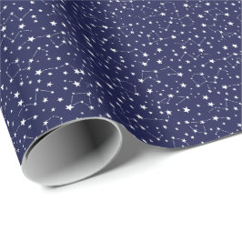 Papel De Regalo Estrellas y constelaciones en el cielo nocturno