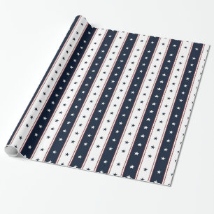 Papel De Regalo Estrellas y rayas