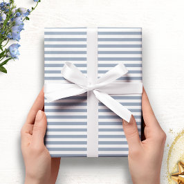 Papel De Regalo Estribos de flecha blanca y azul turbios