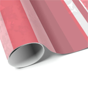 Papel De Regalo Estribos rosados de caramelo