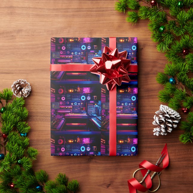 Papel De Regalo Estudio de Música (Regalo de vacaciones)