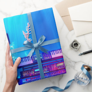 Papel De Regalo Estudio de Música Subacuático