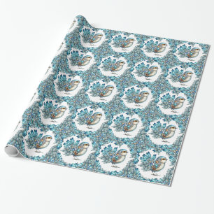 Papel De Regalo Etiquetas de Favoritos del Tema Bling Birds