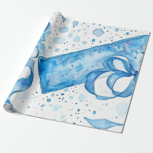 Papel De Regalo Etiquetas Guay Ocean Blue Gift
