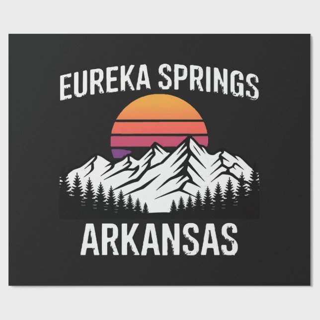 Papel De Regalo Eureka Springs (Superficie plana)