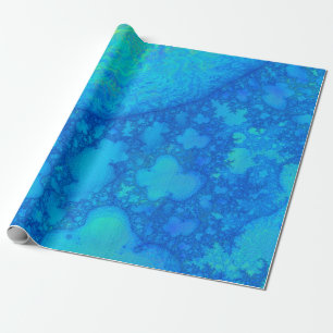 Papel De Regalo Europa JellyFish 3D Fractal GIFT WRAP BULK