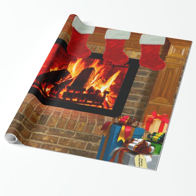 Papel De Regalo Eve navidades (Desenrollado)