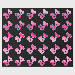 Papel De Regalo #Evento de las franjas rosadas 84 (cumpleaños, ani