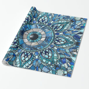 Papel De Regalo Evil Eye Amulet Mosaic Art