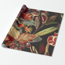 Papel De Regalo Exótico ilustracion abstracto de la jungla.