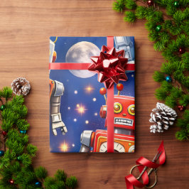 Papel De Regalo Exploración robótica cósmica