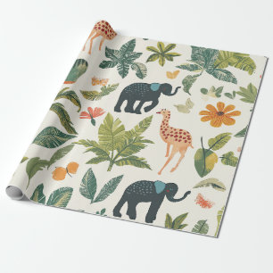 Papel De Regalo Explorador de junglas
