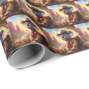 Papel De Regalo Explorador de Koala