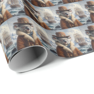 Papel De Regalo Explorador del Ártico de Koala