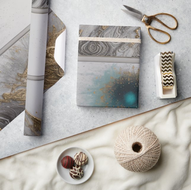 Papel De Regalo Exploring Abstracts (Artesanía)