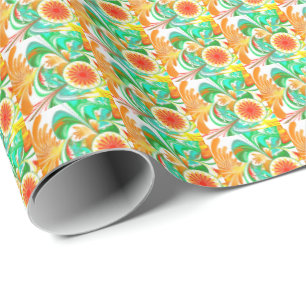 Papel De Regalo Explosión de cítricos