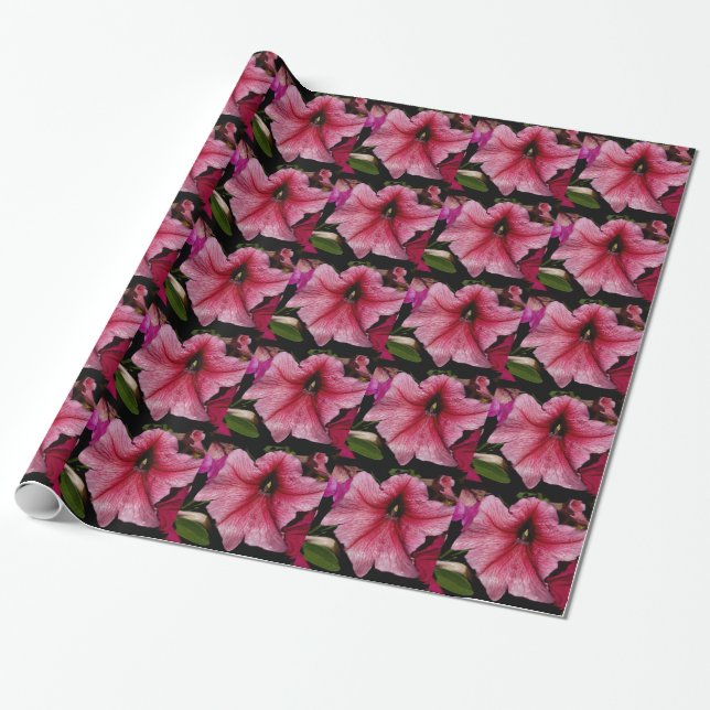 Papel De Regalo Explosión floral (Desenrollado)