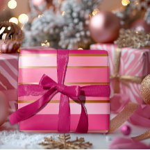 Exquisito Berry Pink y Gold Strike