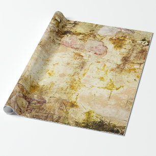 Papel De Regalo Extracto de fondo de pared dañado antiguo, antiguo