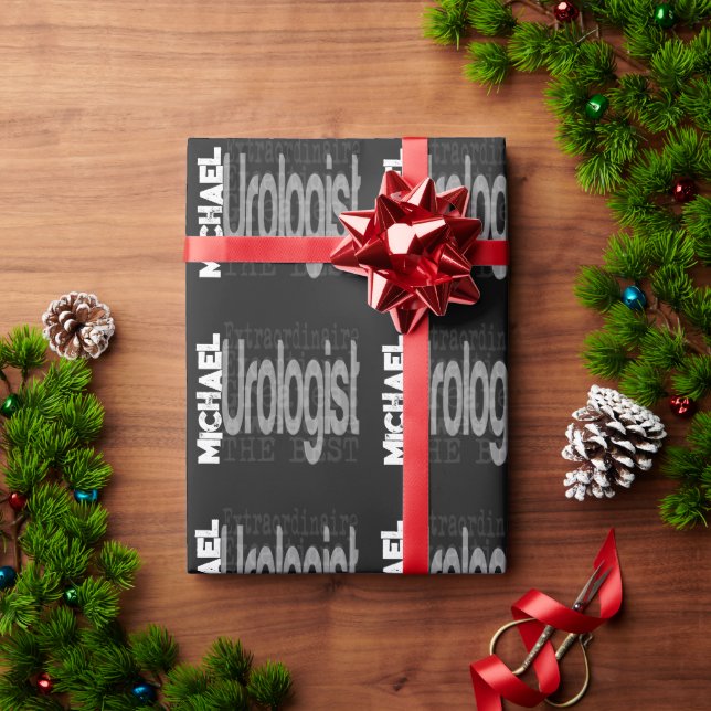 Papel De Regalo Extraordinaria ulólogo (Regalo de vacaciones)