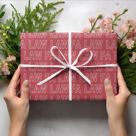 Papel De Regalo Fa Law Law Funny Lawyer Joke Christmas