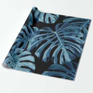 Papel De Regalo Fábrica de planta tropical de Monstera/diseño de