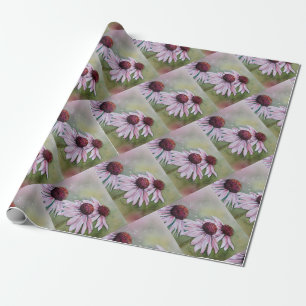 Papel De Regalo Fabulosos Daisies Rosados