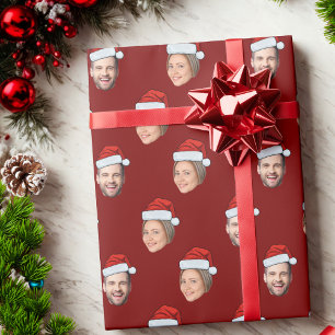 Papel De Regalo Face 2 personalizada Regalo de Navidades de Santa 