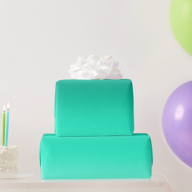 Papel De Regalo Fade de Seafoam (Regalos de fiesta)