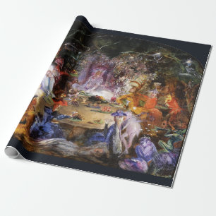 Papel De Regalo FAIRY BANQUET Wood Fairies