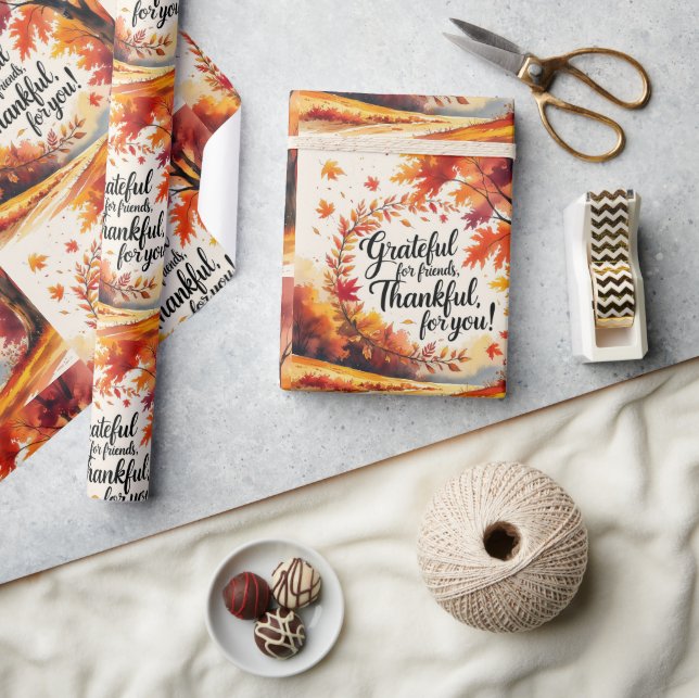 Papel De Regalo Fall friendly (Artesanía)