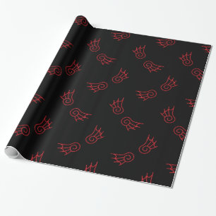 Papel De Regalo Falln Chibi Demon Wings
