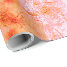Papel De Regalo Falsa pele de salmão, com partes clareadas