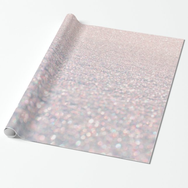 Papel De Regalo Falso modelo elegante rosado de lujo del extracto (Desenrollado)