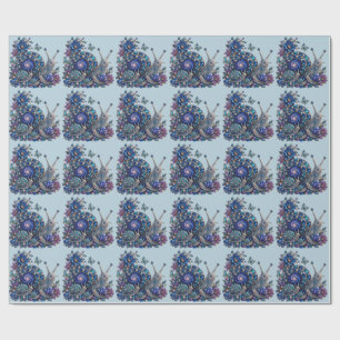 Papel De Regalo Familia de Caracoles de Cristal Celestiales – Gala