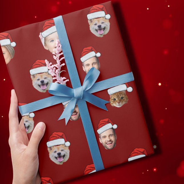 Papel De Regalo Familia de Personalizados de Santa Hat frente a 5  (Subido por el creador)