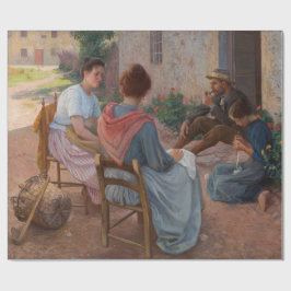 Papel De Regalo Familia italiana tradicional (Italia antigua)