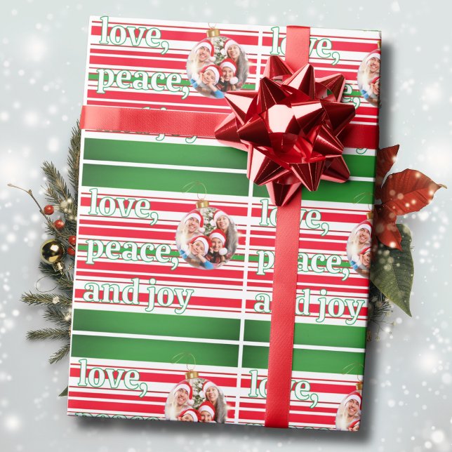 Papel De Regalo Familia navidad Foto Amor Fiesta de Alegría por la (Subido por el creador)