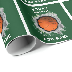 Papel De Regalo Famoso cumpleaños del básquetbol