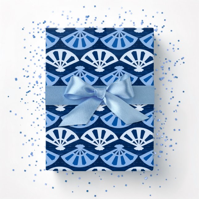 Papel De Regalo Fanfare in Blue Indigo (Subido por el creador)